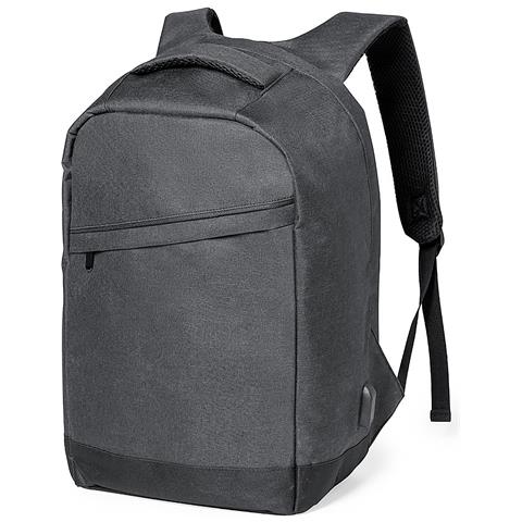 Zaino Antifurto Connessione Usb. Imbottito. Tasca Imbottita Per Laptop E Tablet - Foto 1