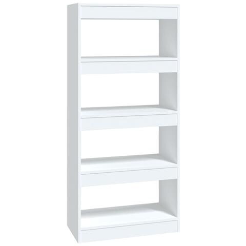 Lusso Casadino - Libreria/divisorio Bianco 60x30x135 Cm In Legno Multistrato - Foto 1
