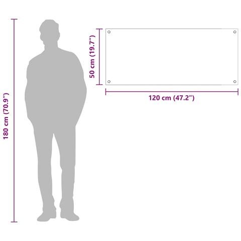 Schienale Cucina Giallo 120x50x0,6 cm in Vetro Temperato - Foto 5