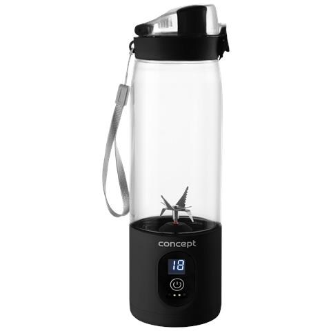 SM4001 frullatore 0,58 L Frullatore portatile 315 W Nero, Acciaio inox - Foto 1