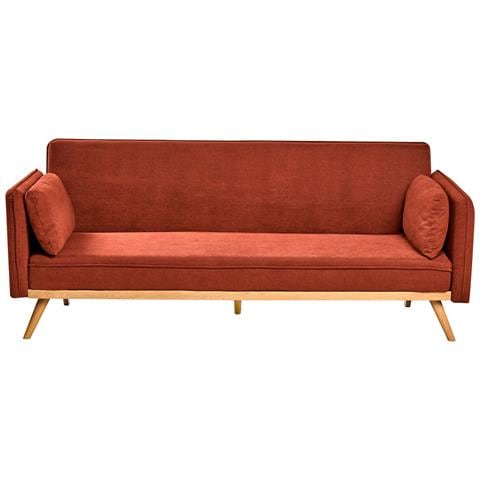 Divano Letto Asaa Tessuto Rosso - Foto 2