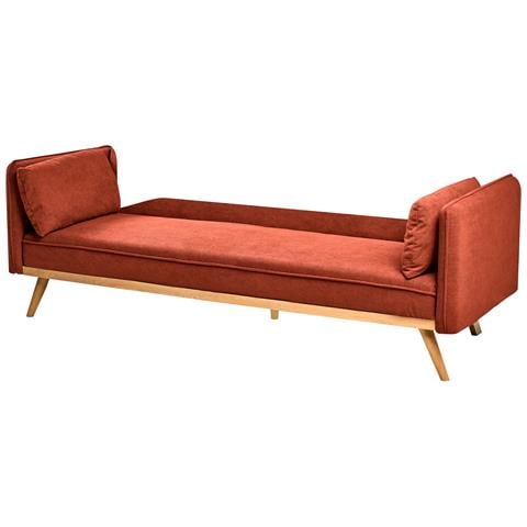 Divano Letto Asaa Tessuto Rosso - Foto 5