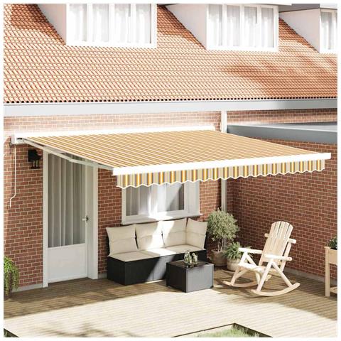 Tenda Retrattile Multicolore 400 × 300 cm Tessuto, Metallo - Foto 2