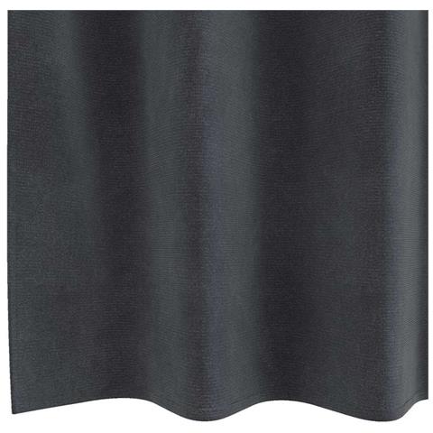 Tende con tende 2 pcs Grigio chiaro 140 x 175 cm Velluto - Foto 4