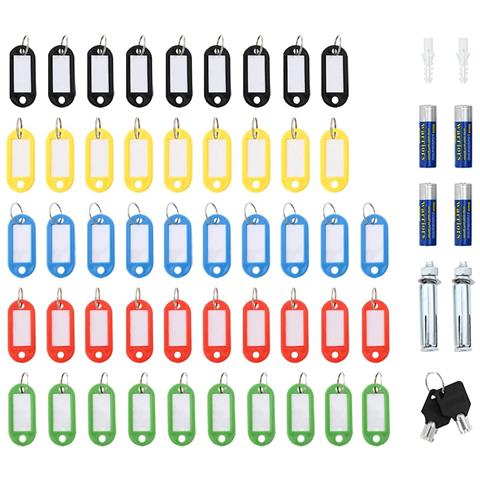 Cassetta di sicurezza digitale Grigio 30 x 10 x 36.5 cm Acciaio - Foto 9