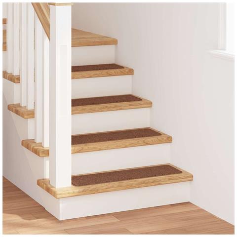 Tappetini Antiscivolo per Scale 15 pcs Giallo 75 x 20 cm PP - Foto 2