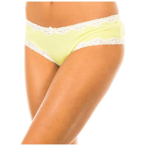 Culotte Con Elastico In Vita E Pizzo 1387903080 Donna - Foto 1
