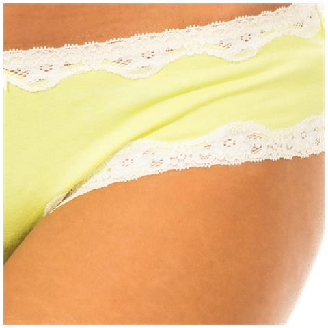 Culotte Con Elastico In Vita E Pizzo 1387903080 Donna - Foto 2