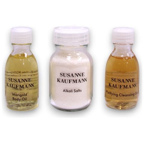 Susanne's Home Spa Collection Set : Face Cleansers, Paraben-free, Purifying, Cleansing Gel, For Face, 30 Ml + Body Lotions & Creams, Sulfates-free, Nourishing, Body Butter, Day, 15 Ml + Face Masks & Exfoliators, Enzyme, Exfoliating Cleanse - Foto 1