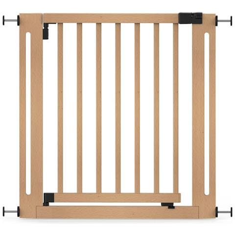 Safetots Cancelletto Elegance In Legno, Naturale, 79cm - 87cm, Cancelletto Di Sicurezza A Pressione, Passaggio Extra Largo Di 57cm - Foto 1