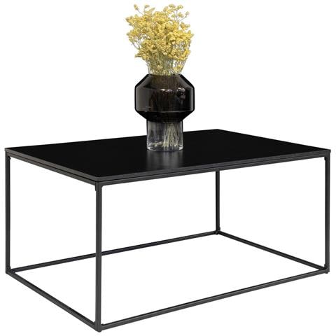 Tavolino Vita-nero-metallo-60x90x45 Cm - Foto 1