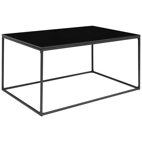 Tavolino Vita-nero-metallo-60x90x45 Cm - Foto 2