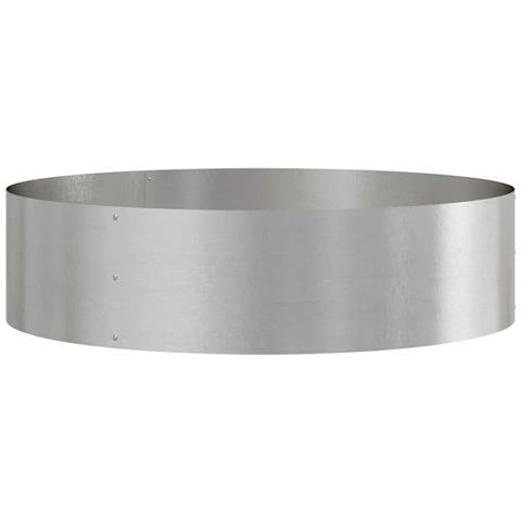 Anello per vaso Argento 80 x 80 x 20 cm Acciaio inossidabile - Foto 1