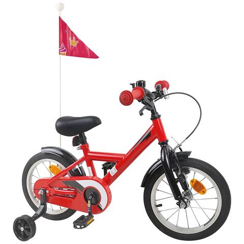 Bicicletta per Bambini 16 Pollici per bambini di 4-6 anni Rosso - Foto 2