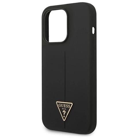Custodia Per Iphone 14 Pro Max In Silicone Nero Guess - Foto 2