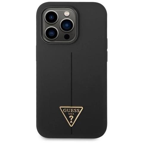 Custodia Per Iphone 14 Pro Max In Silicone Nero Guess - Foto 7