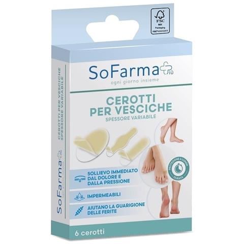 Cerotto Vescica Assortiti 6 Pezzi Sofarmapiu' - Foto 1