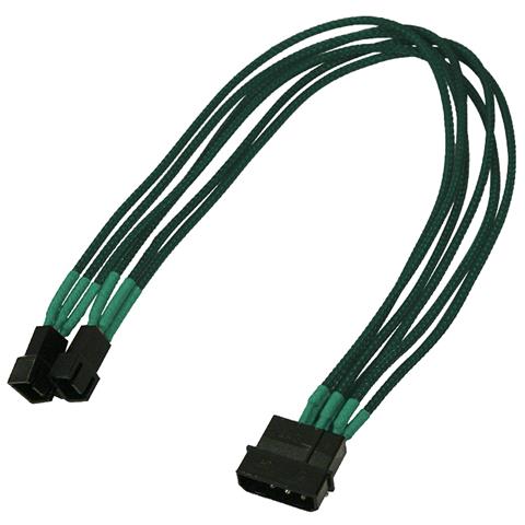 900500015 4-Pin Molex 2 x 3-Pin Molex Verde cavo di interfaccia e adattatore - Foto 1