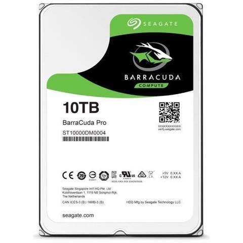 Hard Disk Interno BarraCuda Pro 10 TB 3.5" Interfaccia Sata III 6 Gb / s 7200 rpm Buffer 256 MB - Foto 5
