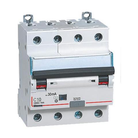 Gn8843ac10 - Btdin60 - Interruttore Magnetotermico Differenziale Ac 4p 10a 6ka 30ma - Foto 2