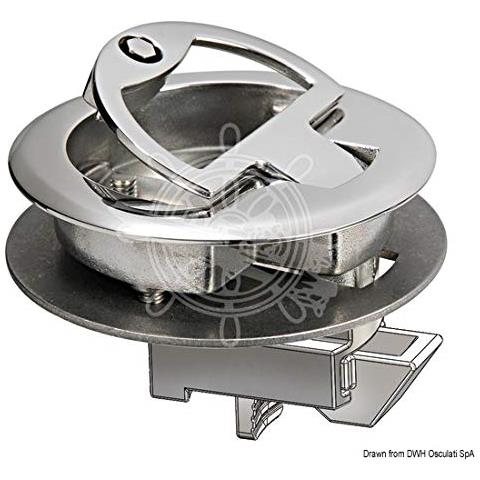 Alzapagliolo inox + serratura - Foto 1