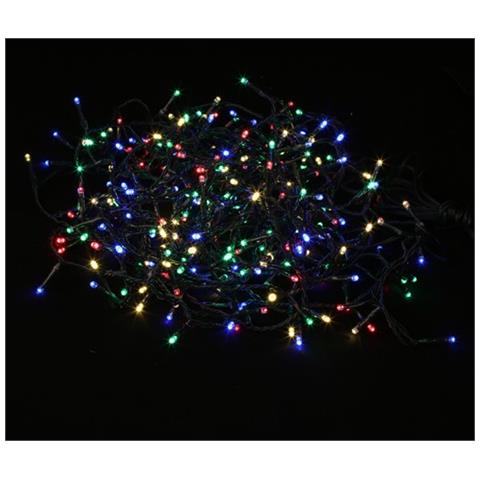 Catena 100 Led Luci Di Natale Multicolore Decorazione Per Esterno E Interno Con Trasformatore - Foto 2