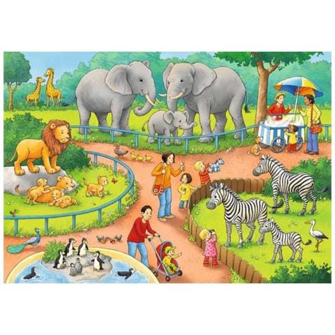 PUZZLE 2X24 UN GIORNO ALLO ZOO - Foto 2