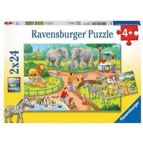 PUZZLE 2X24 UN GIORNO ALLO ZOO - Foto 1