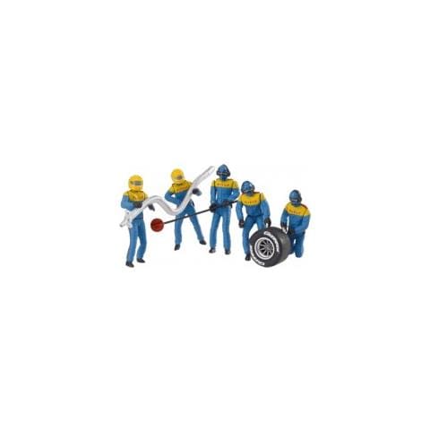 Set Of Figures, Mechanics, Blue - Foto 1