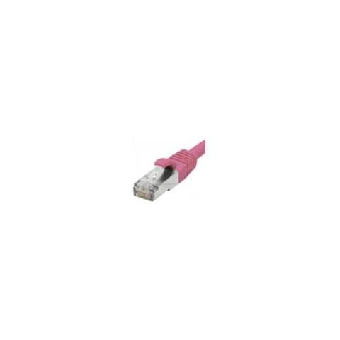 Hypertec 854435-hy Cavo Di Rete 3 M Cat6 F / utp [ ftp] Rosa (patch Cord Rj45 Cat. 6 F / utp Lszh Snagless Pink- 3 M Full Copper)  - Foto 2