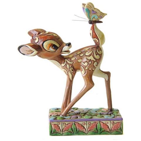 Figurina - Disney Trad - Bambi Printemps - Licenza Ufficiale Bambi - Enesco - Foto 1