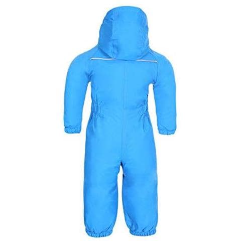 Dripdrop Cobalto 612 Tuta Antipioggia Impermeabile Con Cappuccio Bambini Unisex Et 6-12 Mesi Blu - Foto 2