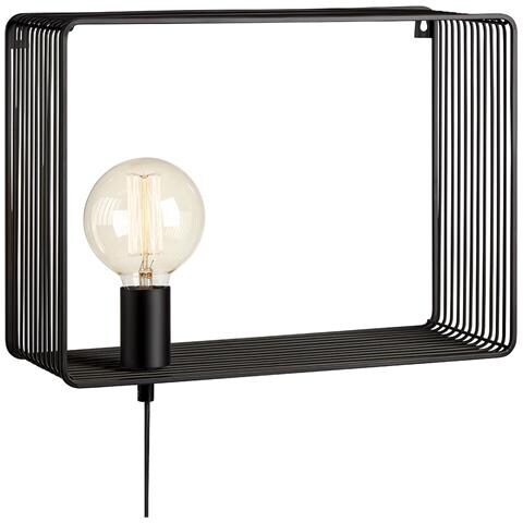 Applique Per Interni 1 Luce Nera, E27 - Foto 3