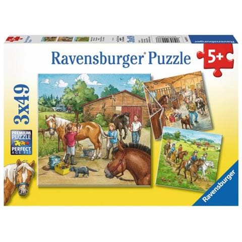 Kinderpuzzle - Mein Reiterhof (09237)  - Foto 1
