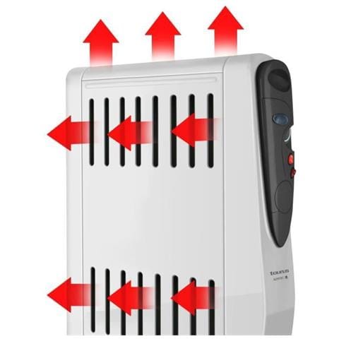 Riscaldatore A Bagno D'olio Aerodinamico Tuareg 2000 - 2000w - Foto 2