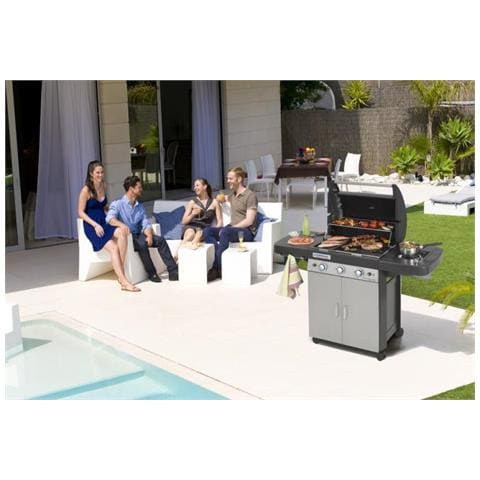 3 Series Classic LS Plus, Zona cottura, Nero, Grigio, Rettangolare, Alluminio, Acciaio inossidabile, Acciaio, Ghisa, Smaltato - Foto 13