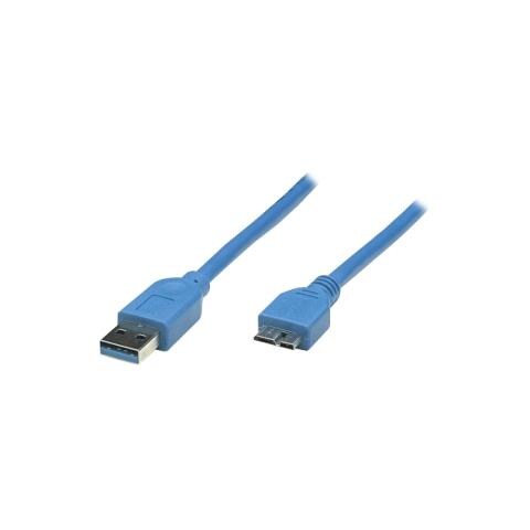Cavo USB 3.0 SuperSpeed 2 m - Blu - Foto 1