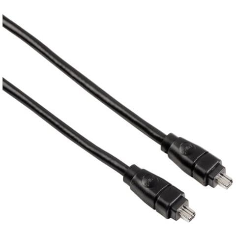 00086458 2m Nero cavo firewire - Foto 1