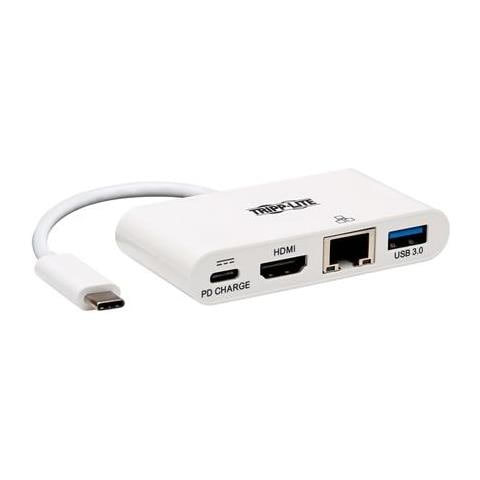 Tripp Lite U444-06N-H4GU-C cavo e adattatore video USB C USB C + USB A + HDMI Bianco - Foto 1