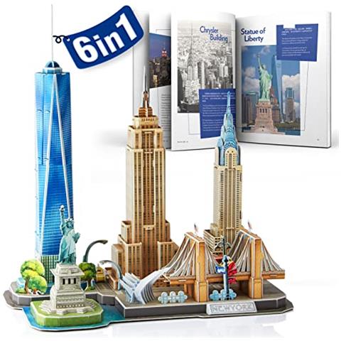 City Line New York City 3d 123 Pezzi - Foto 7