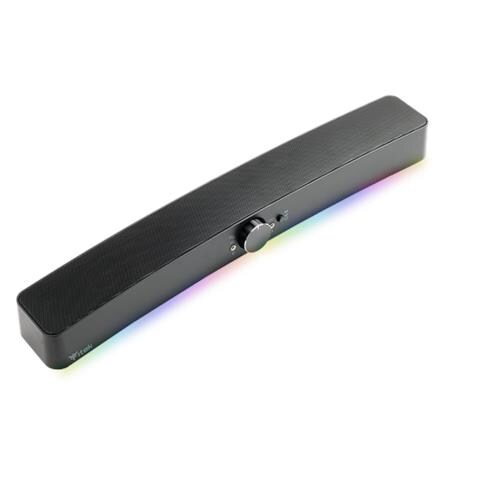 Gaming Soundbar S100 - RGB, BlueTooth, Jack 2x3.5mm, Uscita Mic e Cuffie - Foto 2