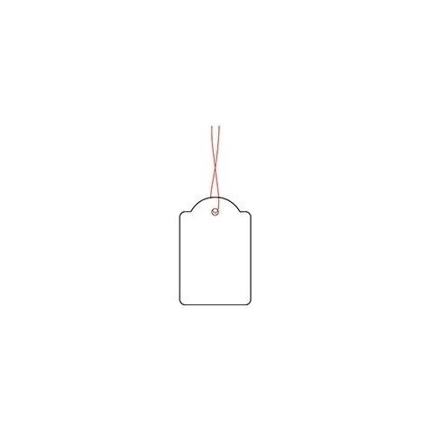 Etichette Pendenti Etichette Pendenti. Bland Rosso 32x50 32,0 X 50,0 Mm Bianco - Foto 2