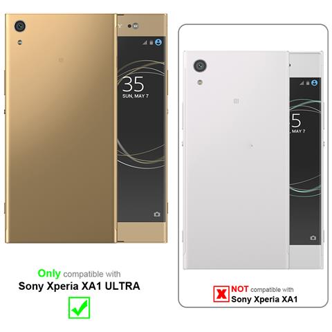 Custodia Compatibile Con Sony Xperia Xa1 Ultra In Completamente Trasparente - Coperchio Protettivo In Silicone Tpu Flessibile - Foto 2