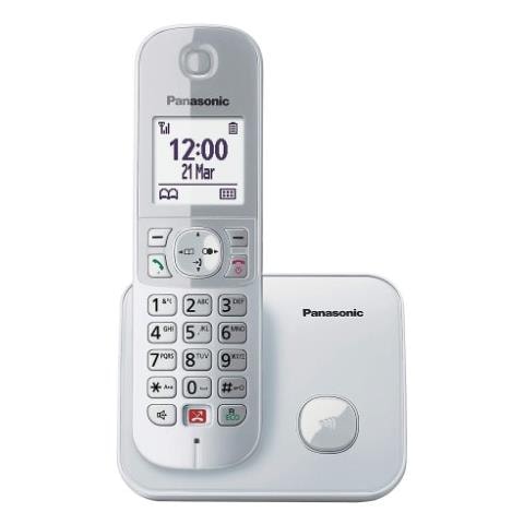 Telefono Cordless KX-TG6851SP con Segreteria Telefonica Chiamata in Attesa Colore Silver - Foto 1