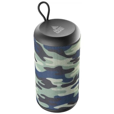 Music Sound Vertical Altoparlante Portatile Stereo Potenza 5 W Bluetooth - Camouflage - Foto 1