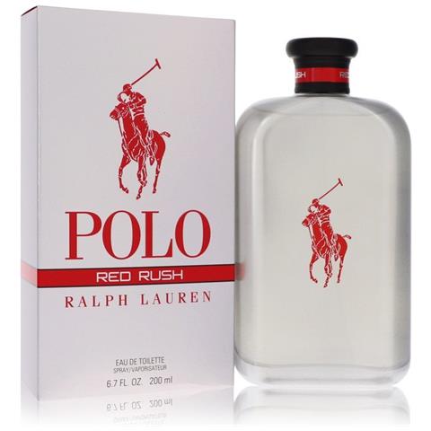 Polo Red Rush By Eau De Toilette Spray 6.7 Oz (men) - Foto 1
