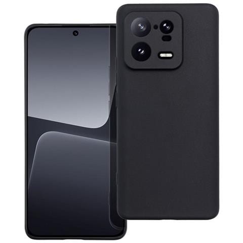 Custodia Tpu Silicone Cover Case Per Xiaomi 13 Lite Black - Foto 1