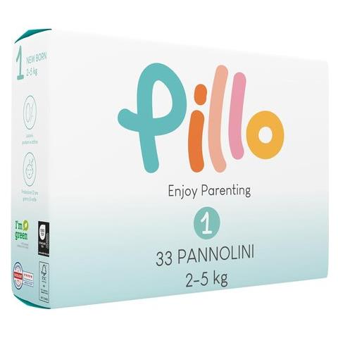 Pannolini Pillo 00212 Enjoy Parenting Misura 1 Newborn - Foto 1