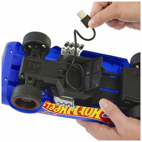 Macchinina Radiocomandata Hot Wheels Azzurro Multicolore 1:16 - Foto 5