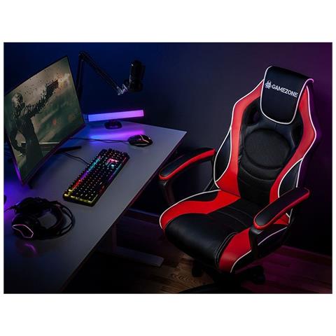 Sedia Gaming Trainn47145 Nero Rosso - Foto 2